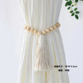 Nordic Style Hand-woven Curtain Tie Rope Decorative Pendant Light Luxury Curtain Tassel Strap Curtain Tie Buckle Home Decor Oasis Select M0809