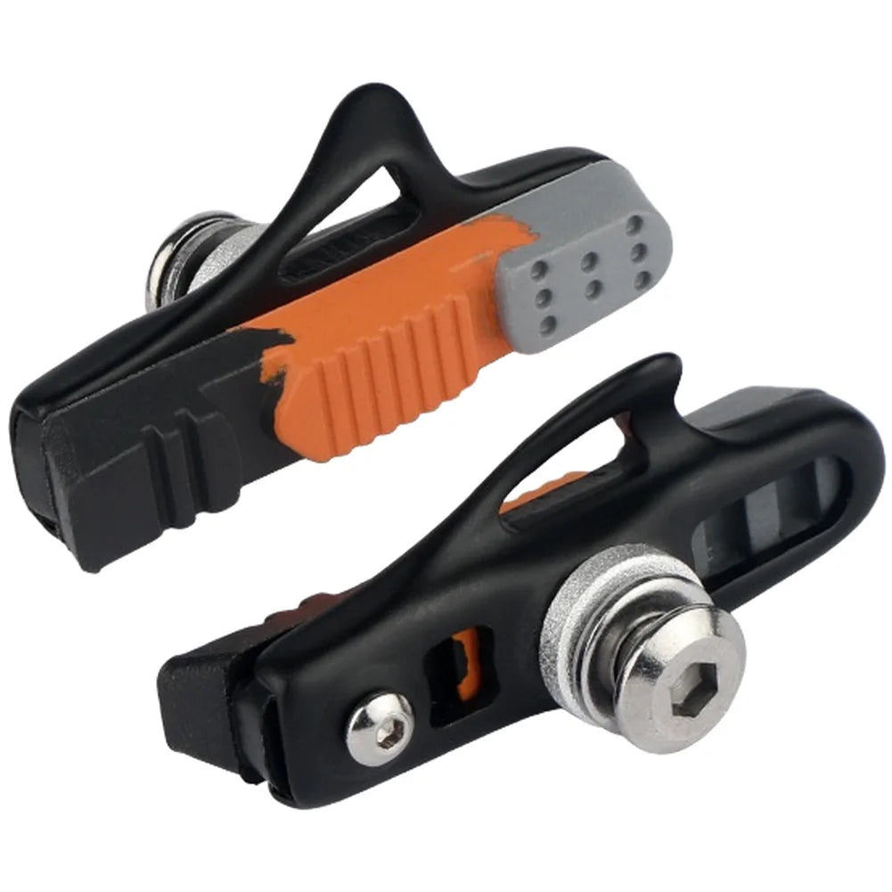 Aluminum Alloy C Brake Pads For Road Folding Bike Metal Rim Rubber Replacement Cycling Components Accessories Oasis Select A