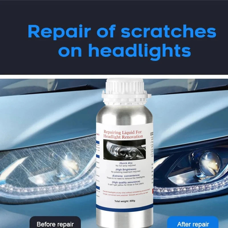 Car Headlight Refurbishment Liquid Polymer Car Headlamp Polishing Cleaning Agent Lamps Renovation Car Headlight Accessories Oasis Select