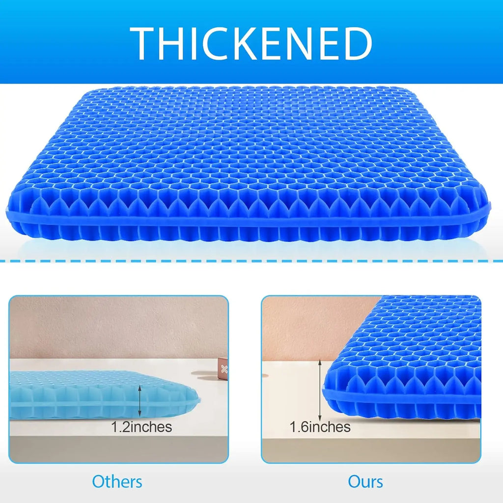 New honeycomb seat cushion, highly elastic, non-collapsible, breathable and cool, suitable for automobiles, offices outdoor use Oasis Select