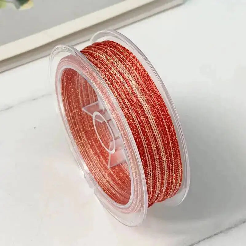 0.4MM Segment Dyed Starry Sky Thread 6-Strand Gradient Woven Rope DIY Bracelet Necklace Woven Iridescent Color Thread Oasis Select C61 0.4mm 50m
