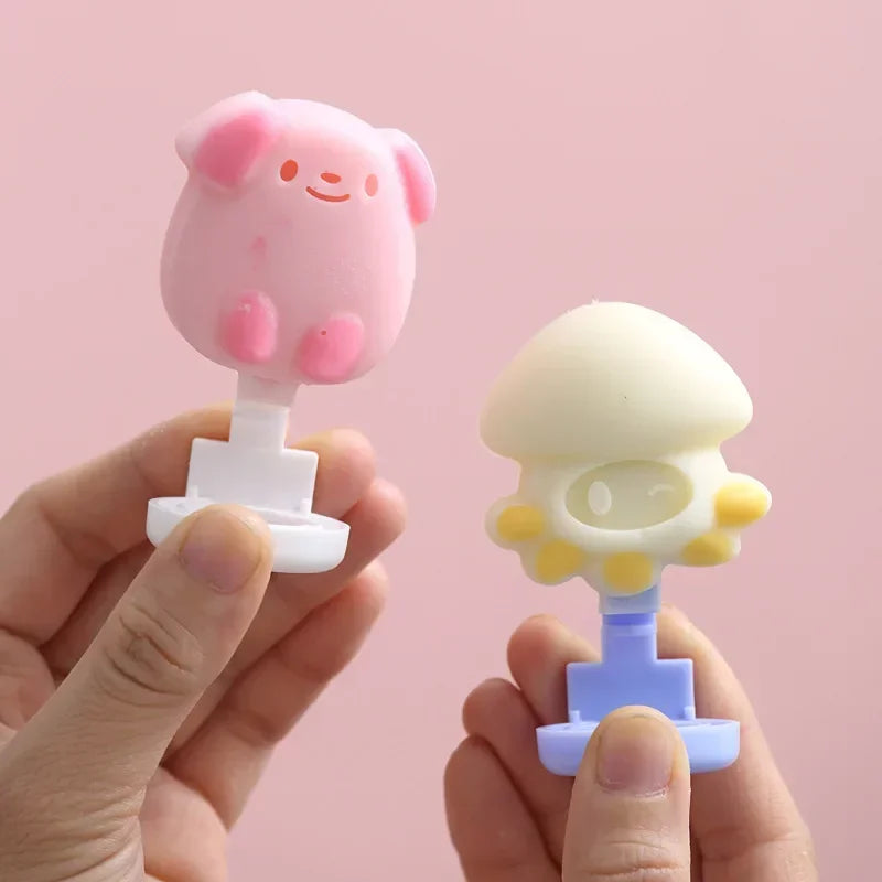 1/2/4PCS Small Boat Minivan Silicone Ice Mold DIY Children Homemade Ice Cream Mold Ice Cream Ice Lattice Making Ice Box Oasis Select