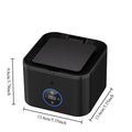 Creative Smart Ashtray Air Purifier for Home Office and Commercial Use with Cover Anti-Dust and Smoke Odor Removal Oasis Select Deep Space Black
