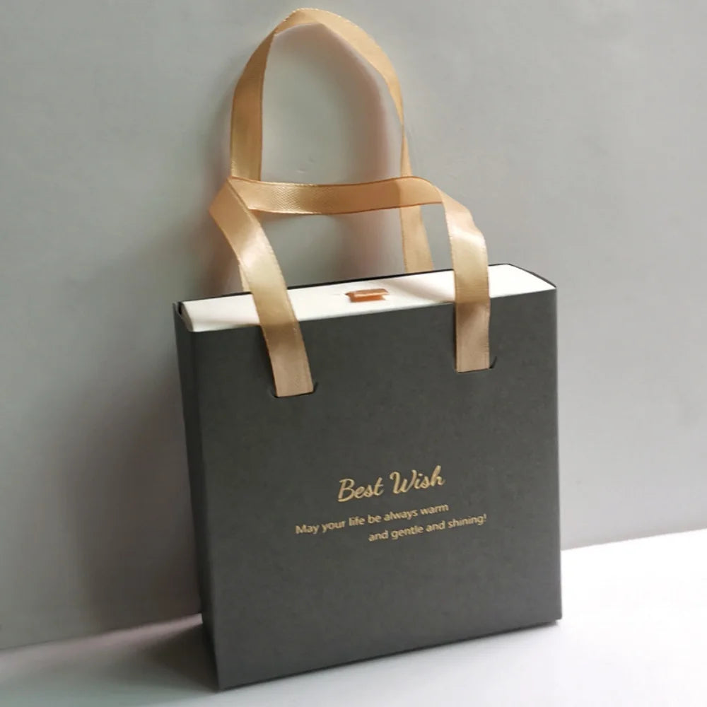 Portable Jewelry Gift Box – Ring, Earring & Necklace Case