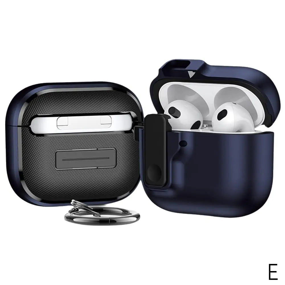 Silicone Case for AirPods 4 – TPU+PC Protective Cover