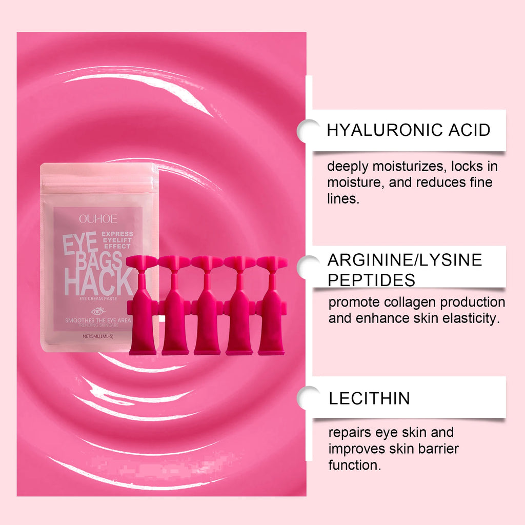 OUHOE Nourishing Moisturizing Eye Cream, Firms Eye Area And Reduces Fine Lines, Softens Eye Skin, Essential Eye Care Oasis Select