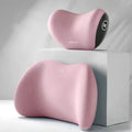 Car Headrest, Lumbar Support, Shoulder Pillow, Car Pillow, Memory Cotton Waist Backrest Cushion, Household Automotive Products Oasis Select set Pink