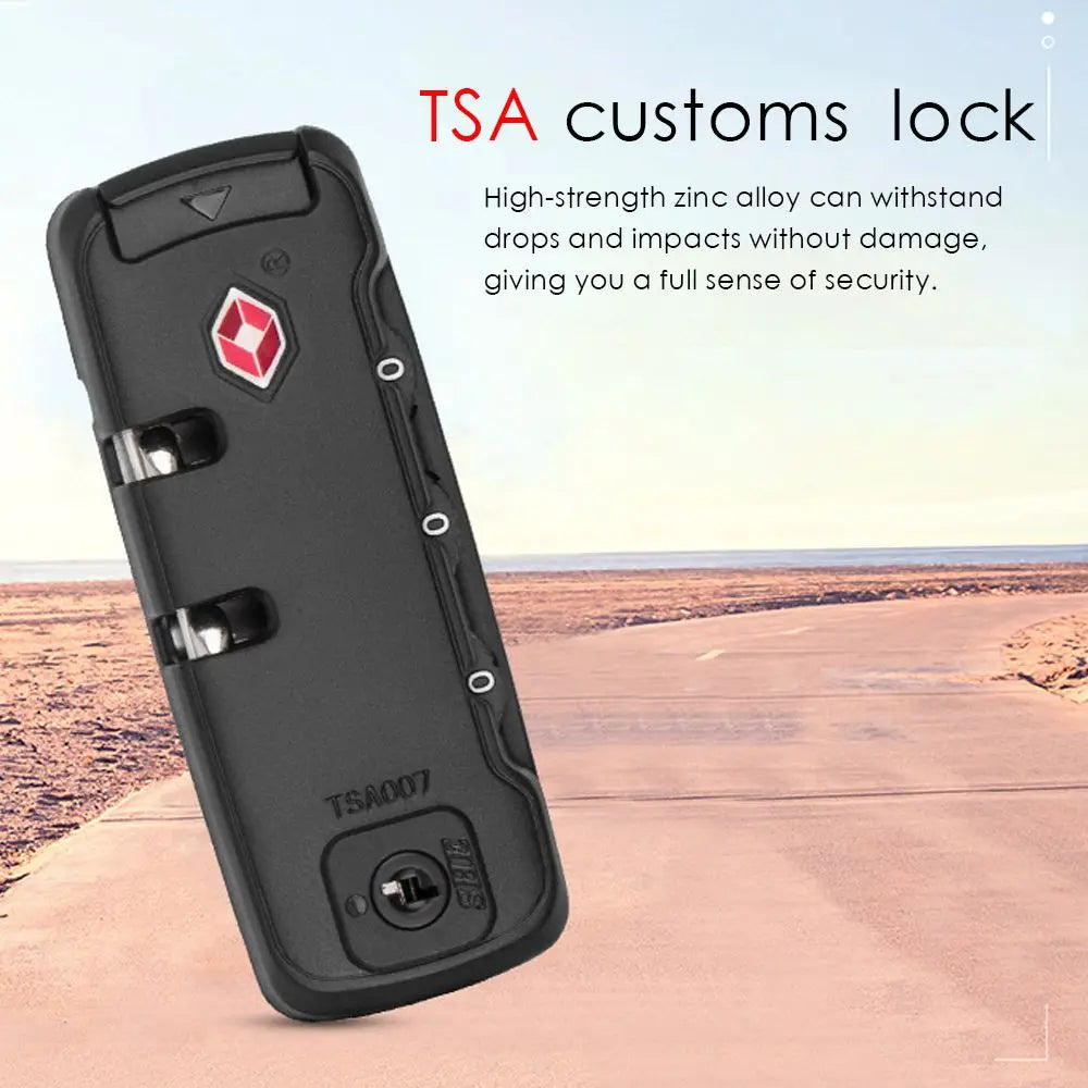 Portable Luggage Protection Security Weatherproof TSA Customs Lock 2 Digit Combination Lock TSA21101 Safely Code Lock Oasis Select
