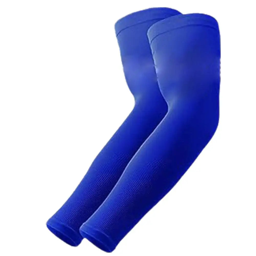 NEW Sports Arm Compression Sleeve Basketball Cycling Arm Warmer Summer Running UV Protection Volleyball Sunscreen Bands Oasis Select