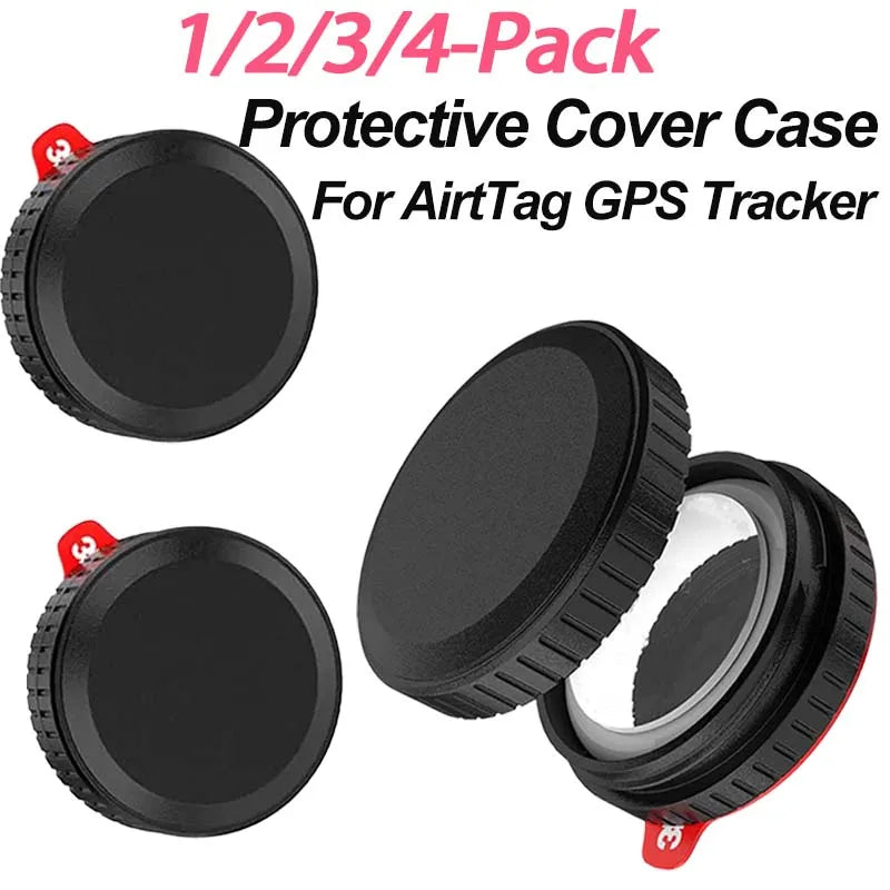 IP68 Waterproof AirTag Case – Shockproof Hard PC Cover 1-4 Pack GPS Tracker Case Oasis Select