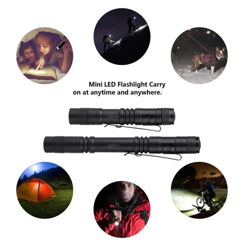 ESMARTER Mini LED Pen Light 250 Lumen Pocket Flashlight