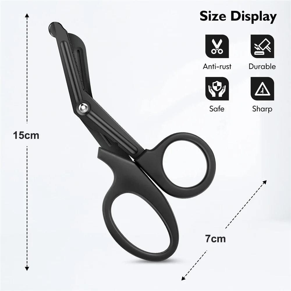 Medical Scissors Survive Paramedic Medical Rescue Scissor Trauma Gauze Tactical First Aid Shear Trauma Shears Survival Rescue Oasis Select