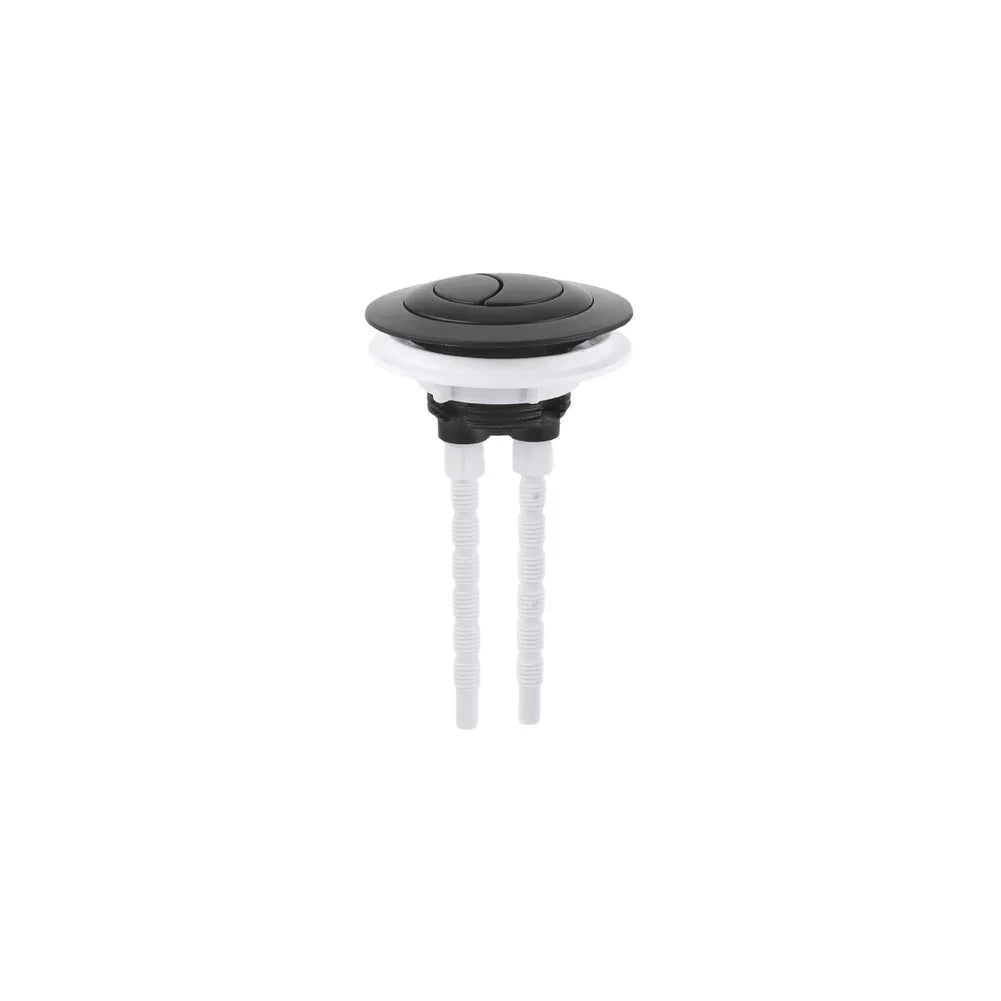 Toilet Tank Double Flush Button Suitable For 38/48/58mm Toilet Tank Cover For Long-lasting Construction Bathroom Accessories Oasis Select Black China Mainland