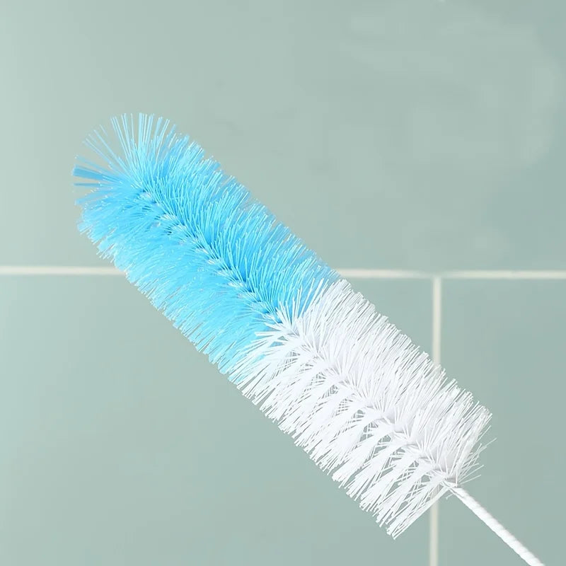Long Handle Cup Brush,Kitchen Glass Bottle Cleaning Brush,Milk Bottle Tea Cup Scrubber,No-Electricity Required Cleaning Tool Oasis Select