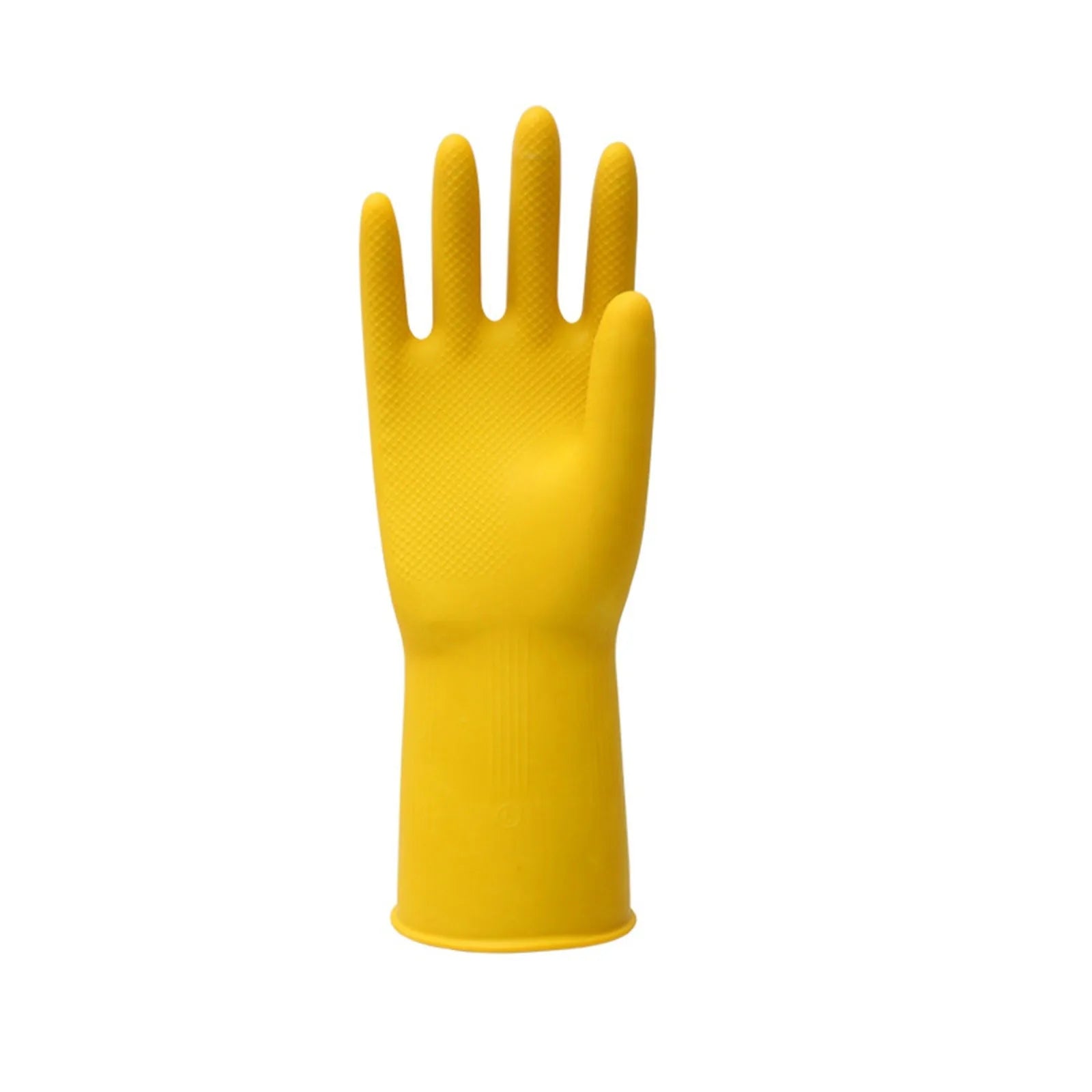 1pair Flexible Comfortable Rubber Clean Gloves Red Dish Washing Long Home Bathroom Cleaning Kitchen Accessories Oasis Select Ginger M
