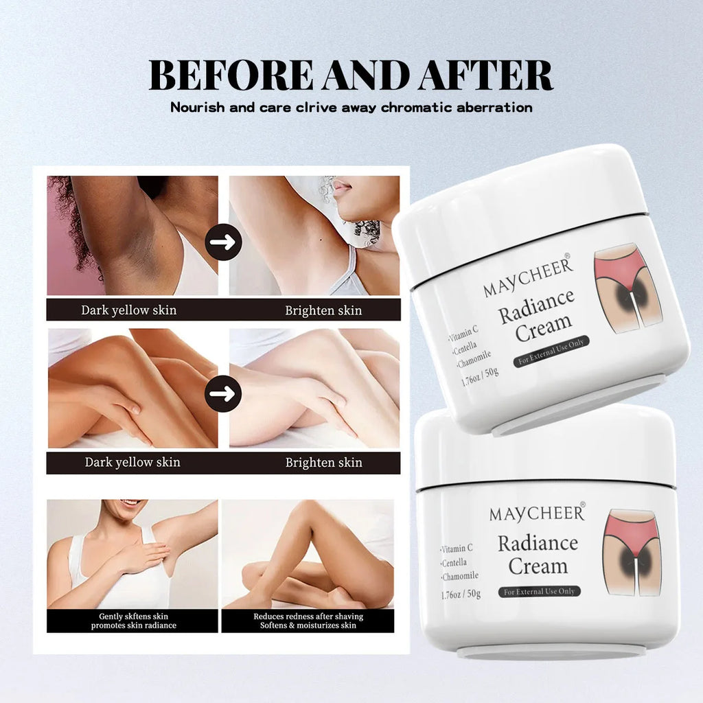 Brightening Cream Underarms Knees & Intimate Areas | 50g Body Brightening Cream Oasis Select