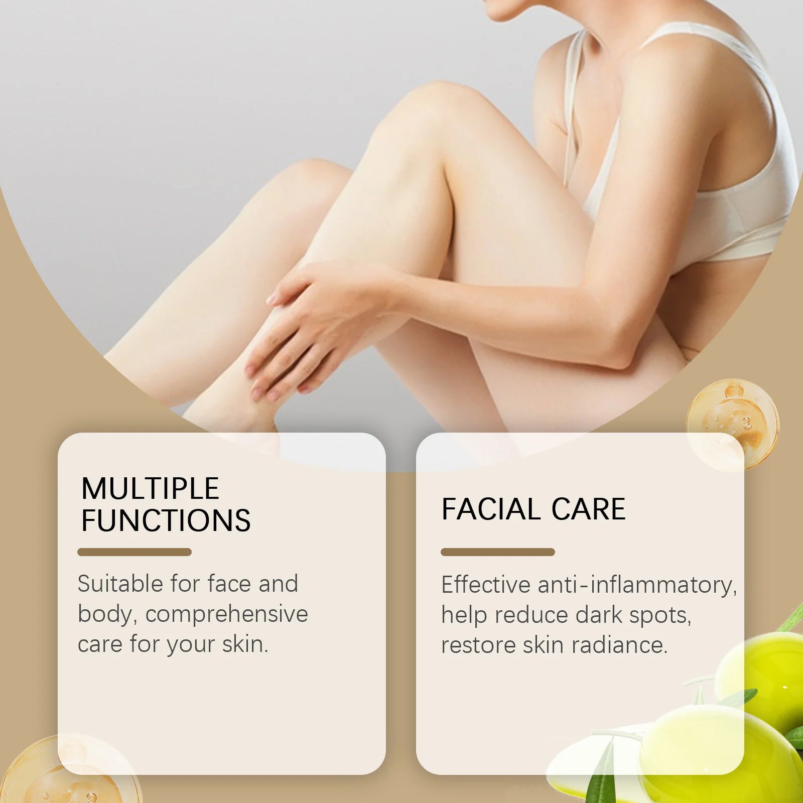 WOODSLEEP Shea Butter Body Cream – Moisturizing & Brightening Body Butter Cream Oasis Select
