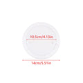 ABS Plastic Round Non-Slip Inspection Hatches Screw Out Access Hatch Cover 4'' 6'' 8'' With Detachable Cover For Kayaks Yacht Oasis Select 4inch White