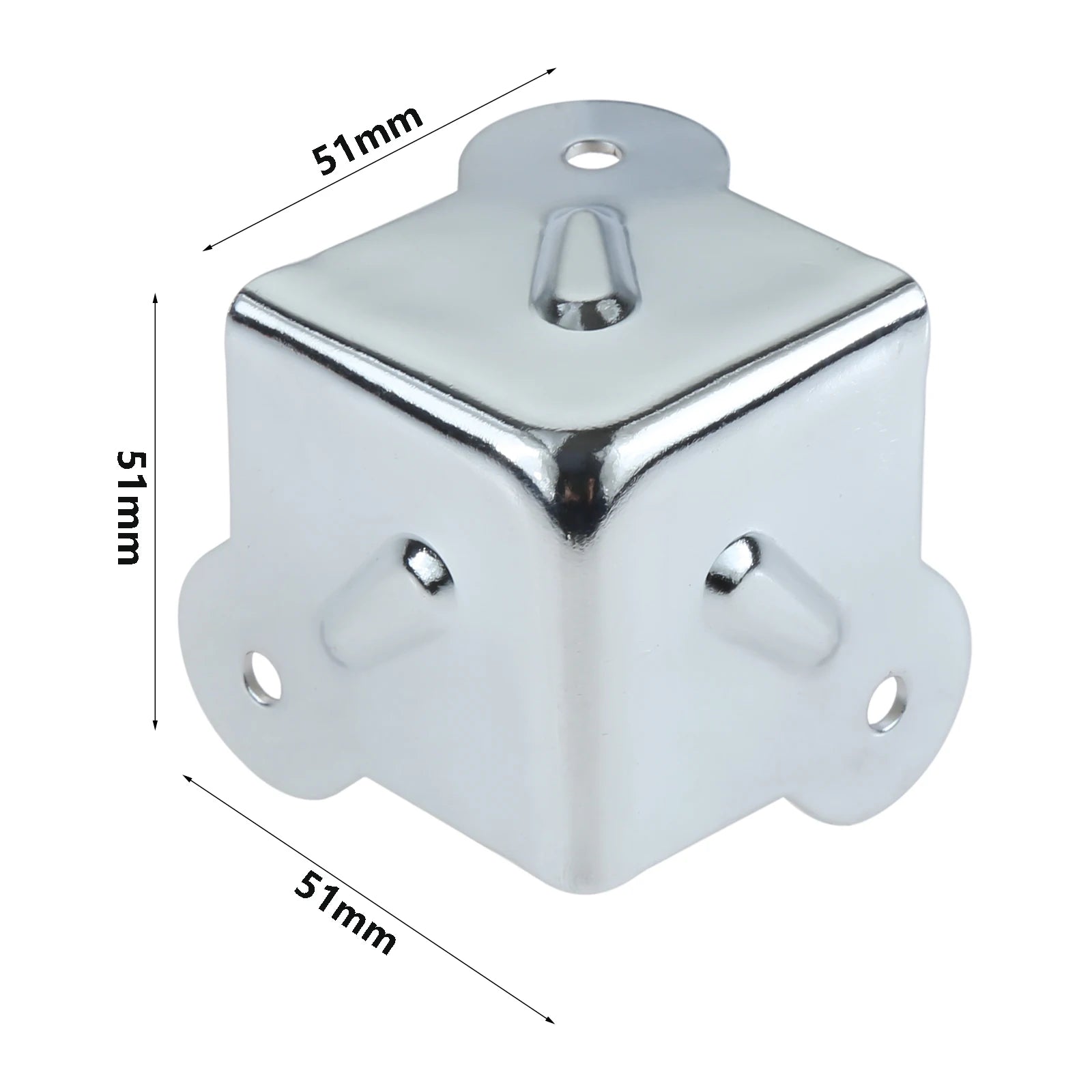 Metal Protection Corners Protector Audio Active Speakers Triangle Angles Cases Speaker Repair Parts Accessories Home Theater Oasis Select 51mm x 4