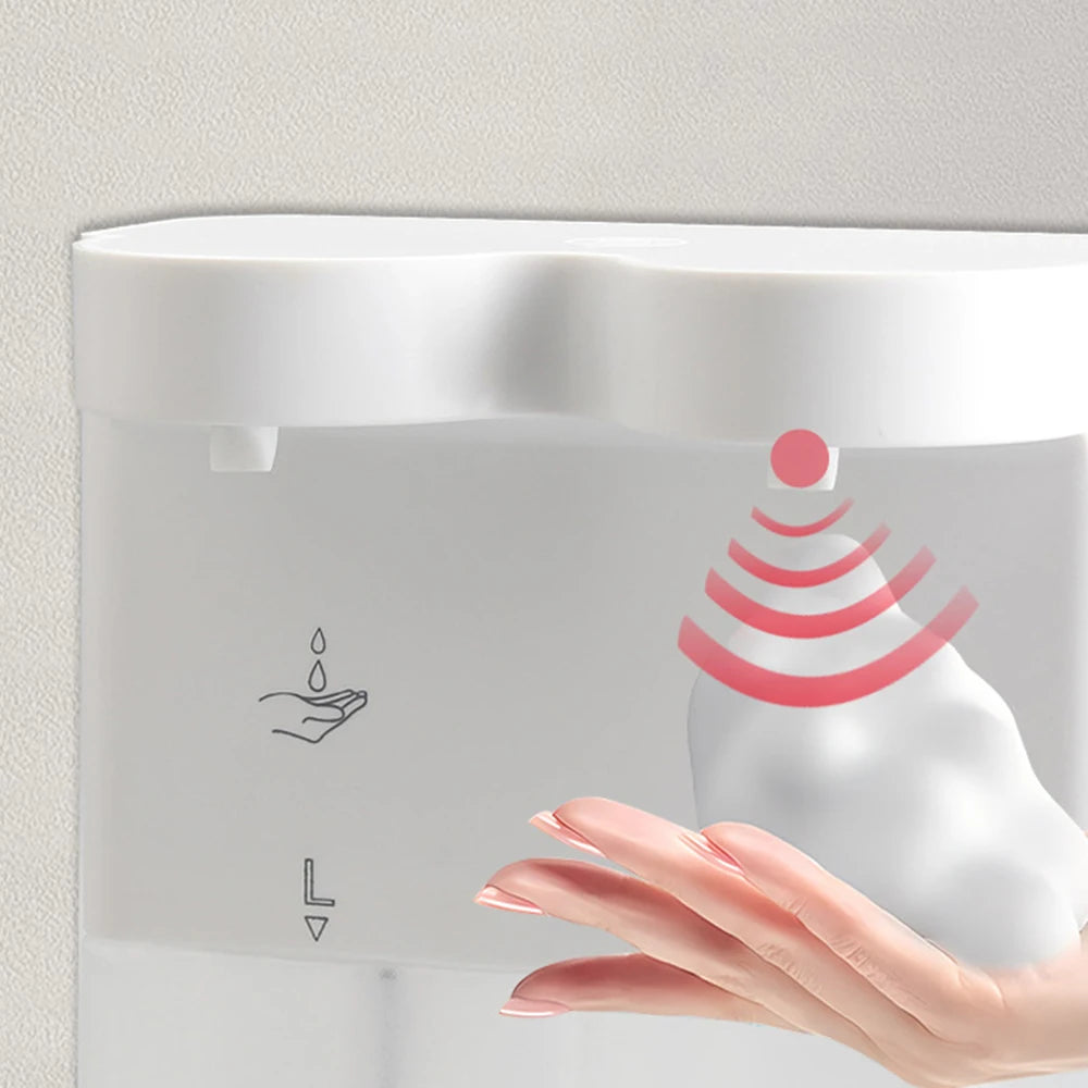 2-in-1 Touchless Foam & Liquid Soap Dispenser | Wall Mount
