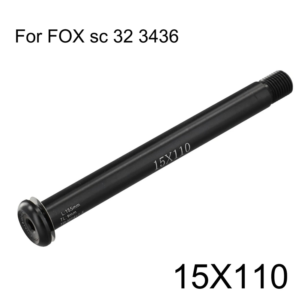 High Quality Bike Thru Axle Bicycle Front Fork 15x110mm Aluminum Alloy Bicycle Components Lever Skewer Sporting Goods Oasis Select 15x110mm