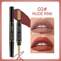 Rave Lady 2-in-1 Matte Lipstick & Lip Liner Pencil – 6 Shades