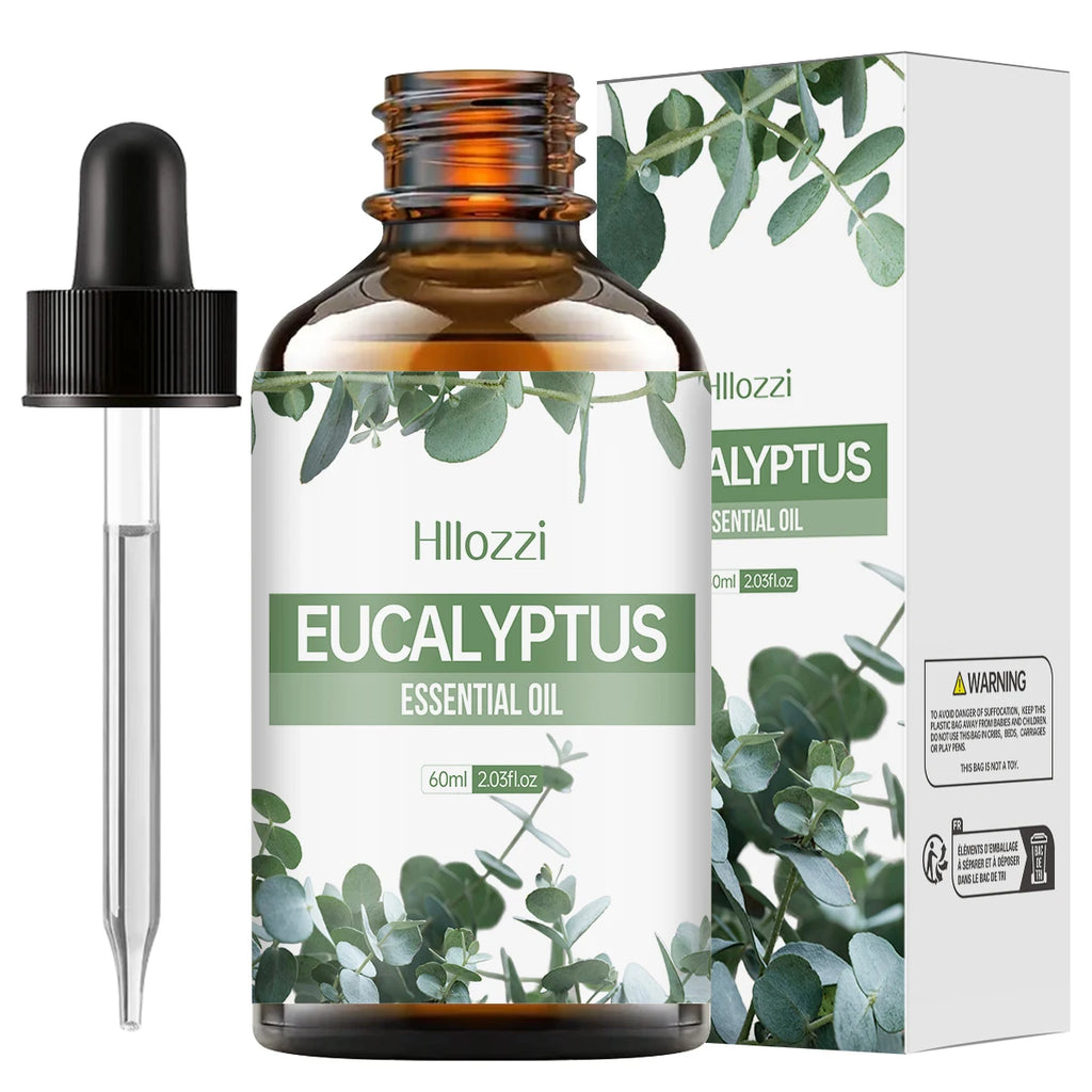 Hllozzi Pure Eucalyptus Essential Oil | Aromatherapy Diffuser