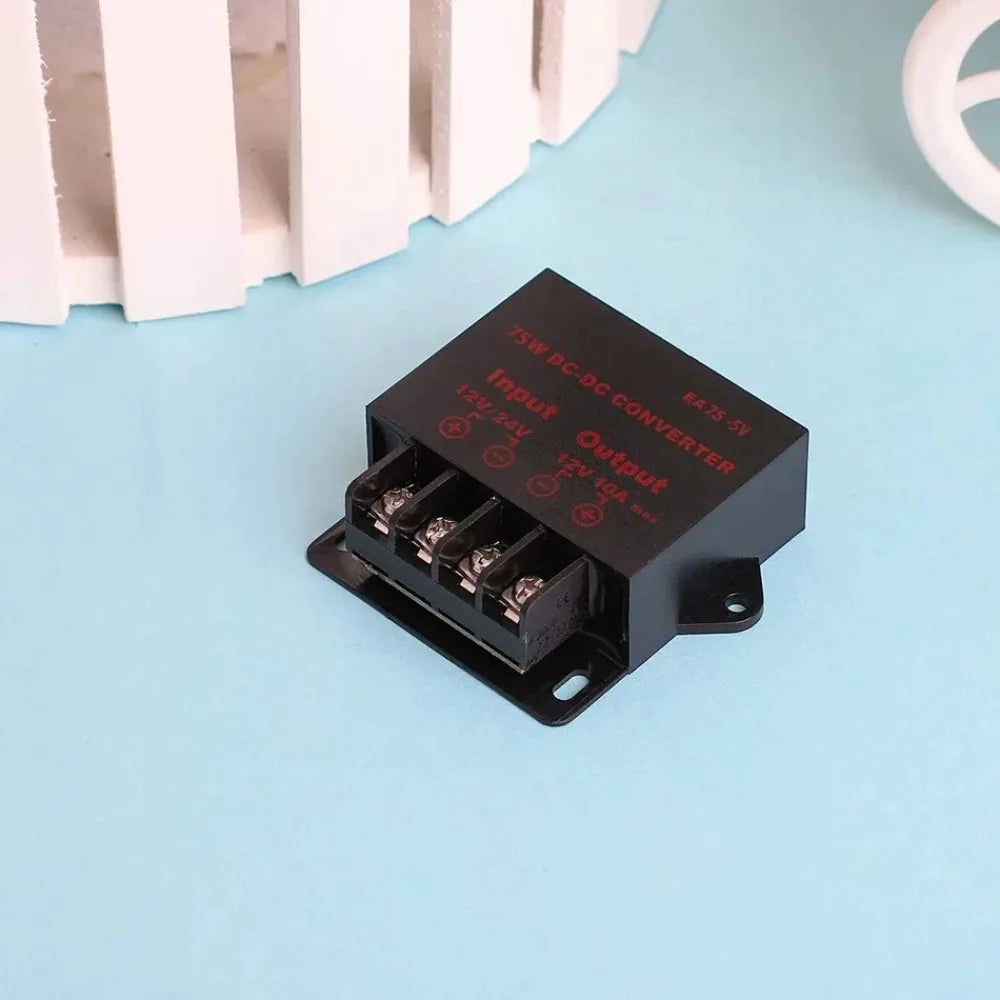 12V24V to 5V 3A 5A 10A 15A DC Converter Voltage Reducer Regulator Step Down Buck Converter Power Supply Volt Transformer Module Oasis Select