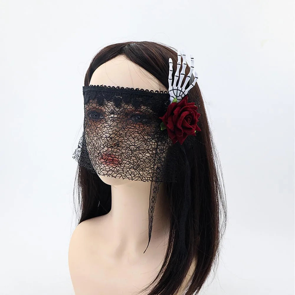 Women's Lace Masquerade Eye Mask – Halloween & Cosplay Party
