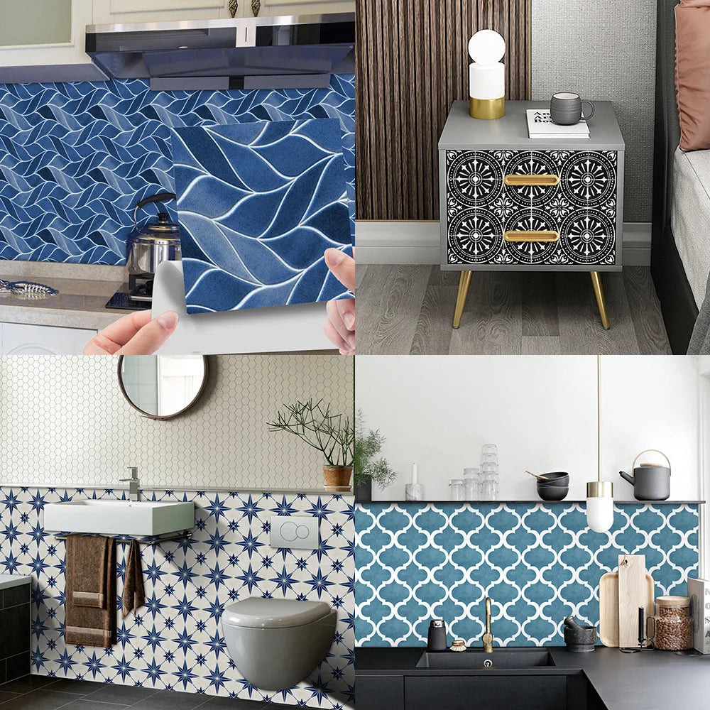 Mosaic tile paste self-adhesive DIY removable decorative pvc wall paste wall decoration Oasis Select