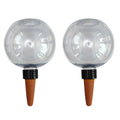 2pcs 500/80ml Automatic Drip Irrigation Ball Tranaparent Vertical Insert Type Flower Pot Seepage Water Globes Labor-saving Oasis Select Transparent-500ML