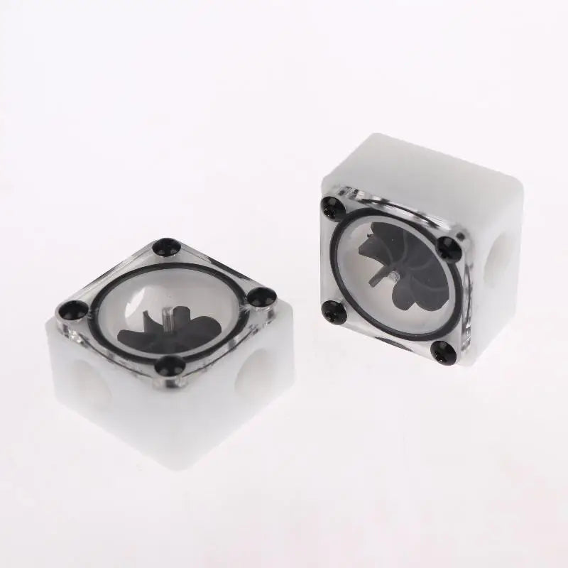 G1/4 Thread Water Cooling Flow Meter 2 Way Design Water Meter Indicator Bi Directional Meter Water Cooling System Oasis Select