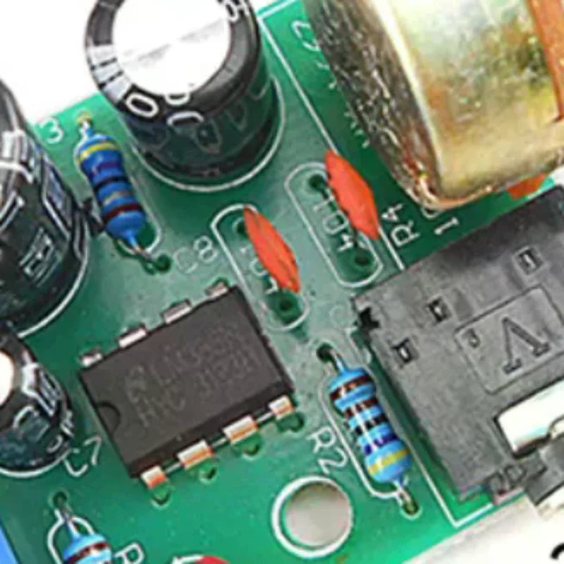 LM386 10W Audio Amplifier Board Mono 3.5mm DC 3-12V Volume Control Oasis Select