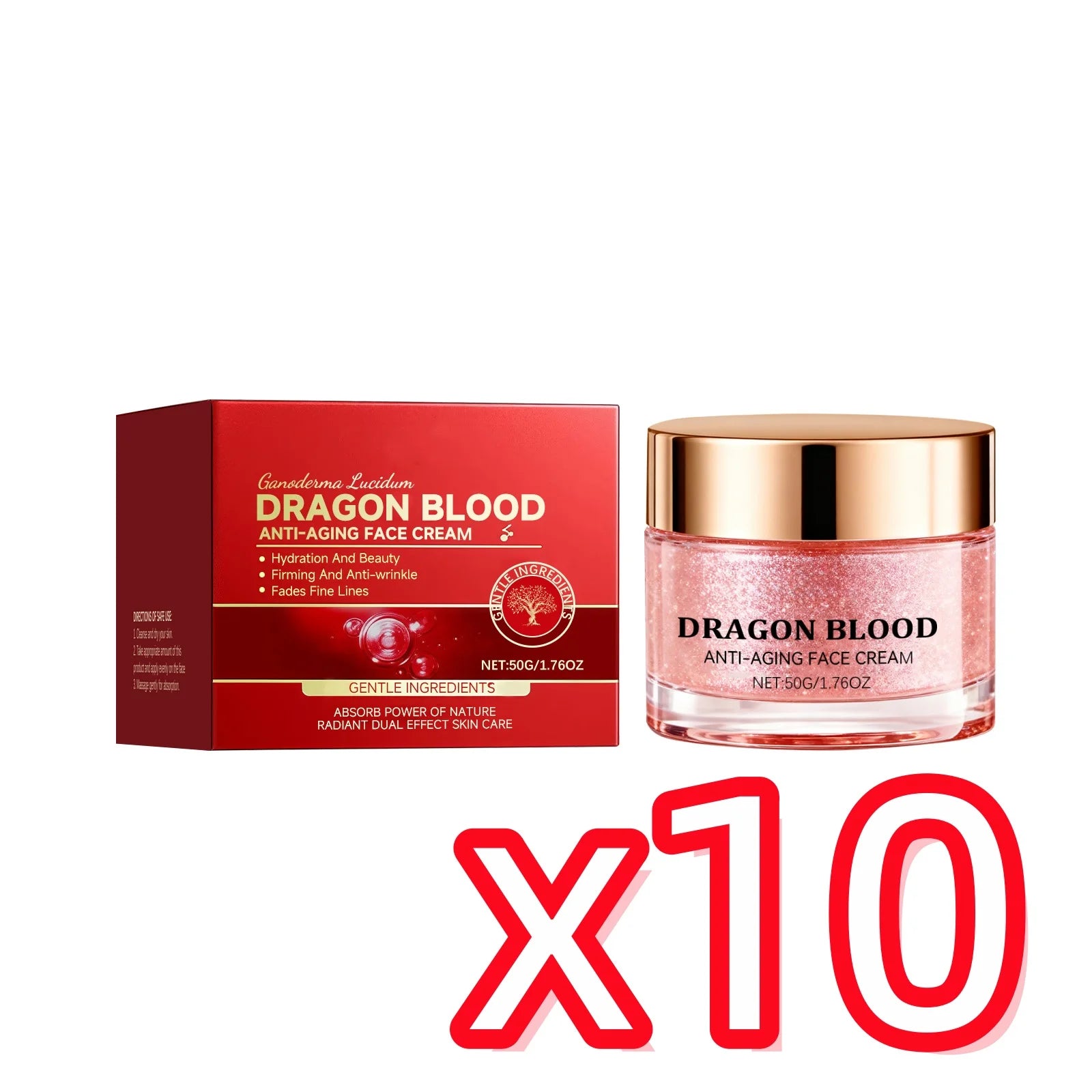 Dragon Blood Retinol Face Cream – Brightening & Firming 50g Brightening Face Cream Oasis Select 50g X 10