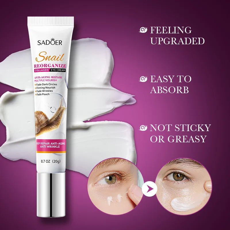 Snail Collagen Eye Cream – Firming & Moisturizing Eye Care Eye Cream Oasis Select Default Title