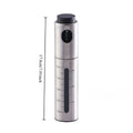 1pcs Practical Stainless Steel Spray Bottle Soy Sauce Vinegar Spray Portable Durable High Beauty Kitchen Good Oasis Select graduated