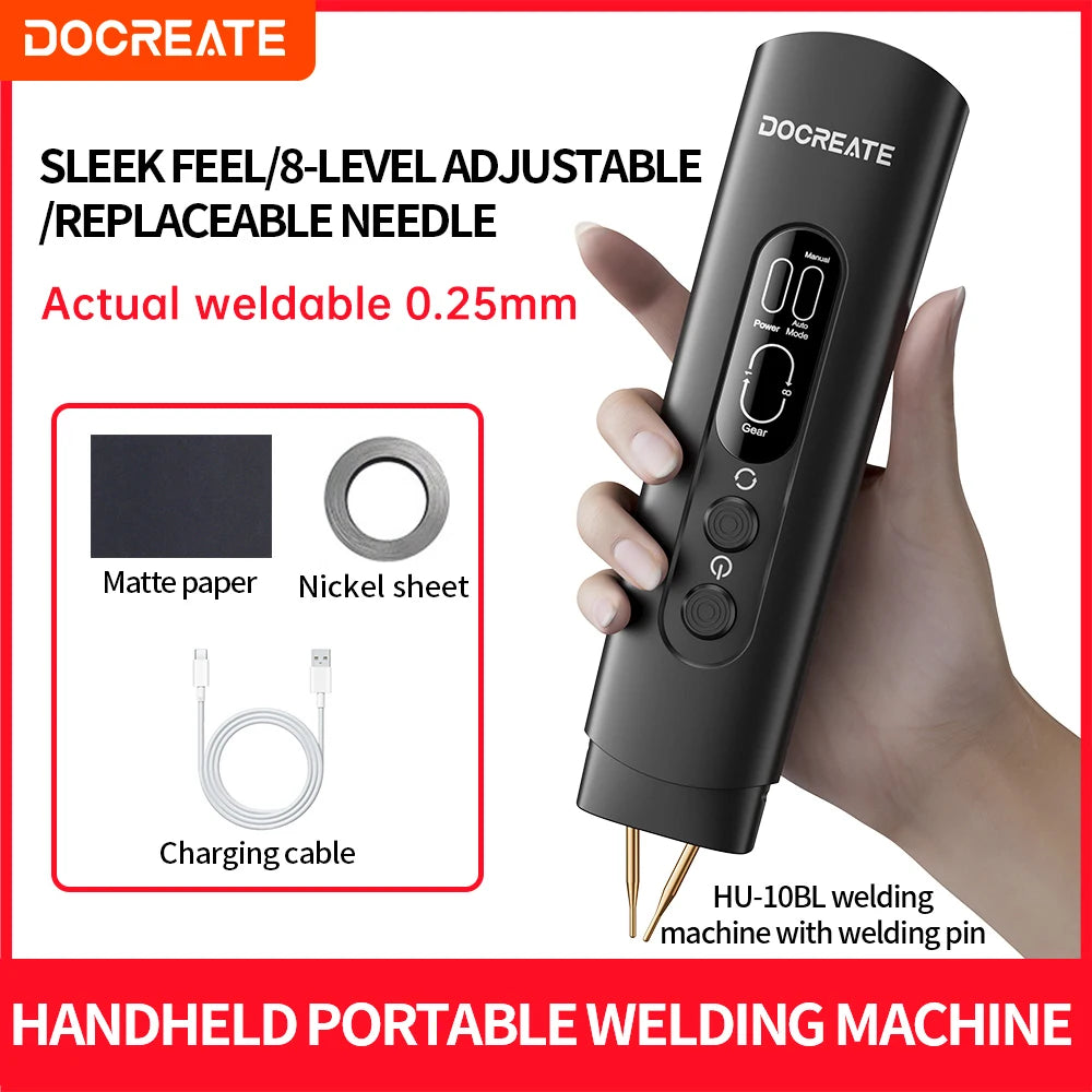 DIY Portable Handheld Battery Spot Welder for 18650 Lithium Battery, Nickel Strip and Nickel Belt Welding Oasis Select Default Title