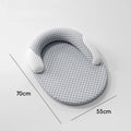 Breathable Heat Dissipation Cooling Dog Bed Summer Ice Silk Cat Mat Oval Pet Nest Cooling Pad for Small Medium Large Dogs Cats Oasis Select L 70X55CM