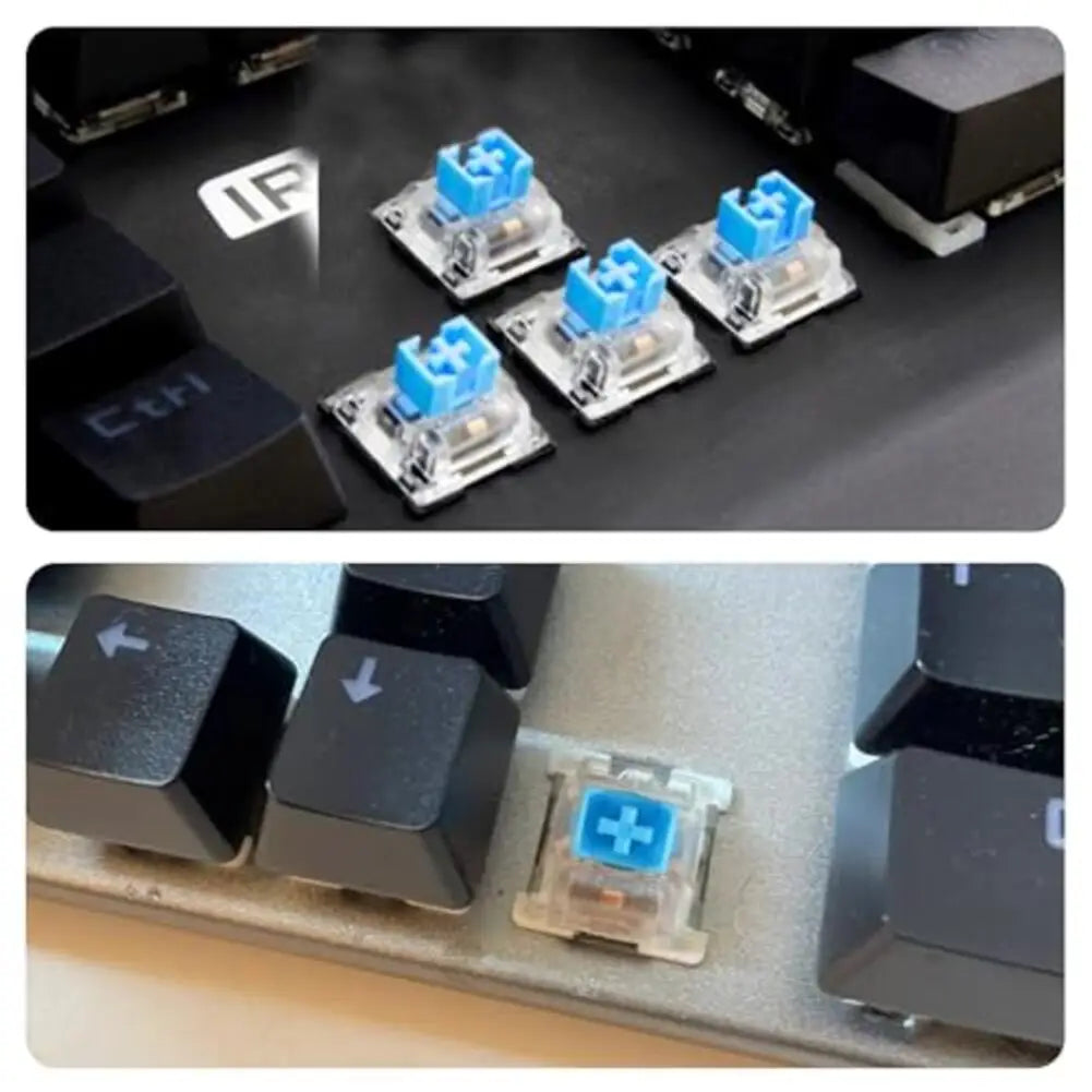 50Pcs Keyboard Switch Keyboard Clicker Key Replacement 3 Pin Tactile Switch 2 FOR KA Plastic For Electrical Equipment Tools Oasis Select