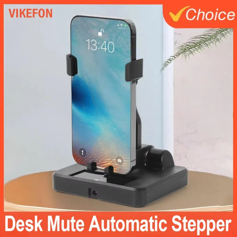 Automatic Swing Shaker Mobile Phone Stand Holder Automatic Pedometer Stepper Shake Swing Brush Phone Wiggler Stepper Oasis Select Default Title