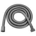 1.5/2/3M Grey SUS 304 Flexible Shower Hose Long Bathroom Shower Water Hose Extension Plumbing Pipe Pulling Tube Bath Accessories Oasis Select Grey 3.0M