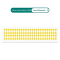 28/40/80/100pcs Protective Camera Sticker Dust Stickers High Temperature Tape For Phone Infrared Dot Matrix Protect Tool 7/12mm Oasis Select Yellow 7mm 100PCS