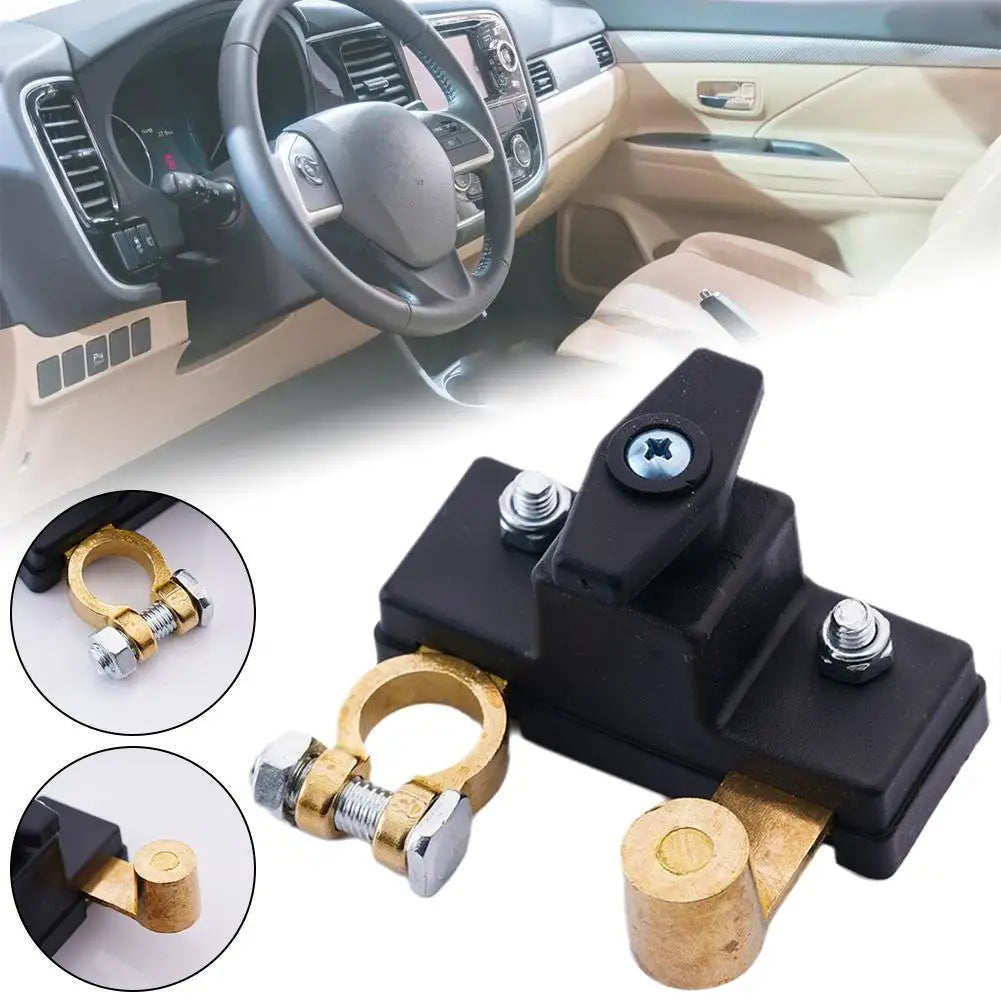 Rotary Battery Disconnect Switch 500A – Car, RV & Boat 6V–24V Battery Disconnect Switch Oasis Select