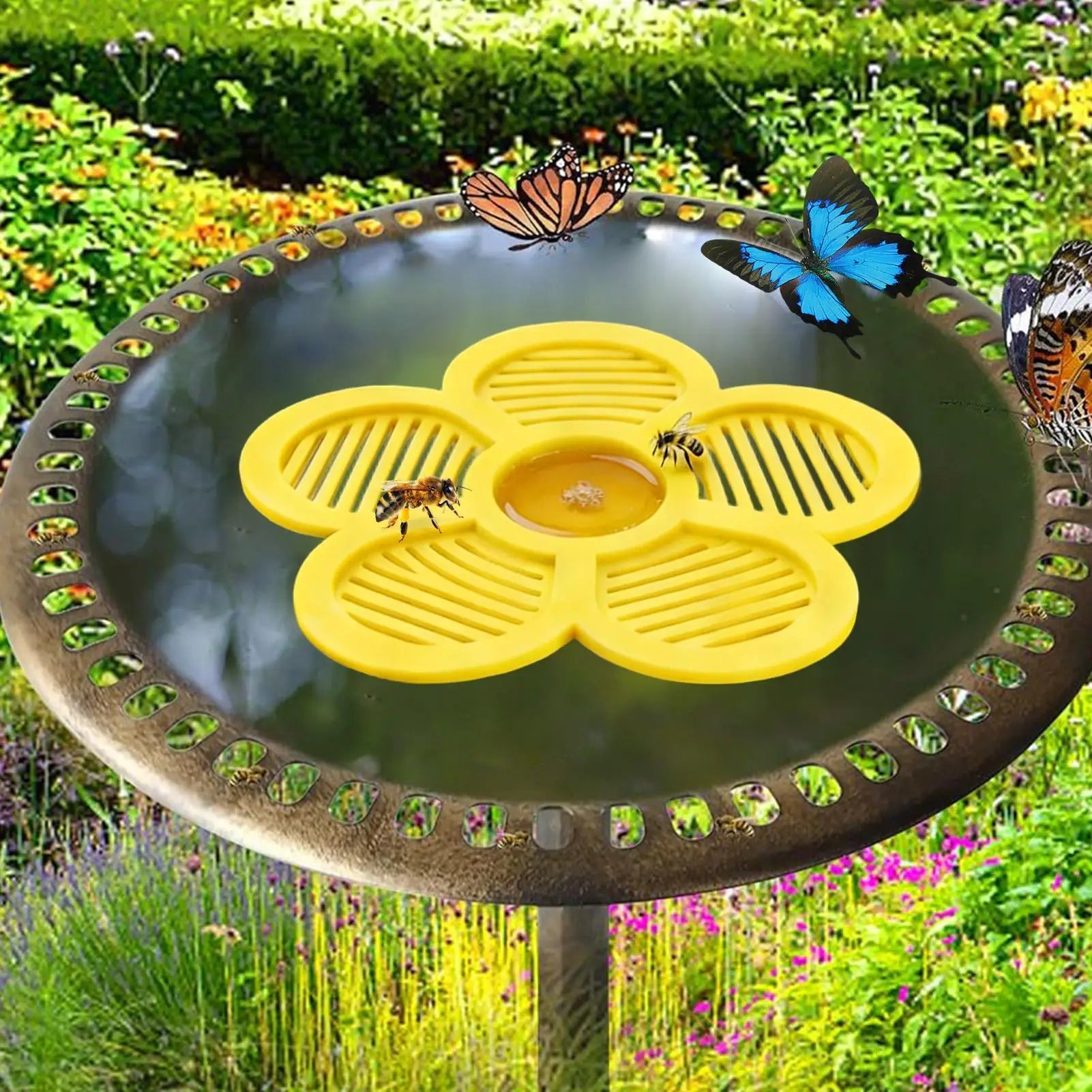 1PC Bee Water Catcher Cups Tray Bee Drinking Station Bee Watering Feeder Honeycombs Beekeeping Setups Luring Insets Waterer Oasis Select