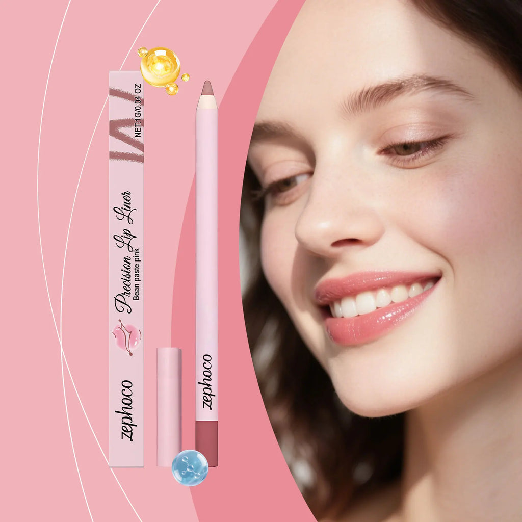 High Pigment Lip Liner Pencil Waterproof & Long-Lasting Lip Liner Defining Lip Shape Creamy & Smooth Lip Pencil Plumping Effect Oasis Select