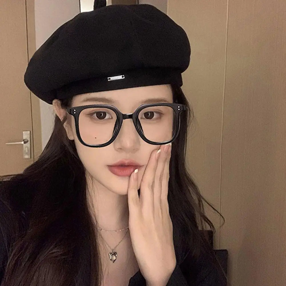 Cotton Women Berets Winter Hats Vintage French Plaid Top Military Cap Painter Hat Autumn Street Girls Octagonal Beret Caps Oasis Select