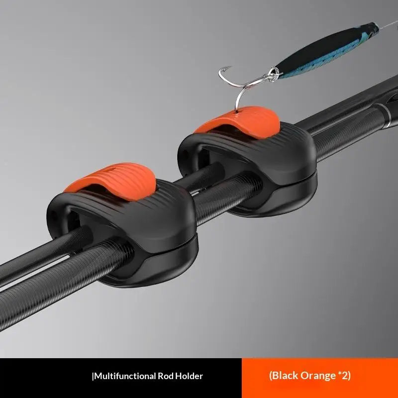2/4Pcs Fishing Rod Holder Fixer Clip Fishing Pole Holder Compact Design Fishing Rod Fixer Fishing Rod Holder@#X Oasis Select A9