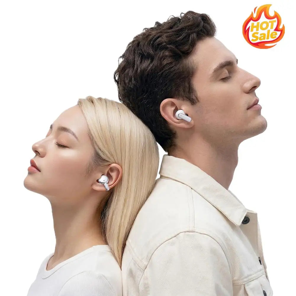 Stereo BT Earbuds LED Display Noise-Canceling Earphones DT5.0 2 In 1 HiFi Headphones for Running Fitness Learning Accessories Oasis Select