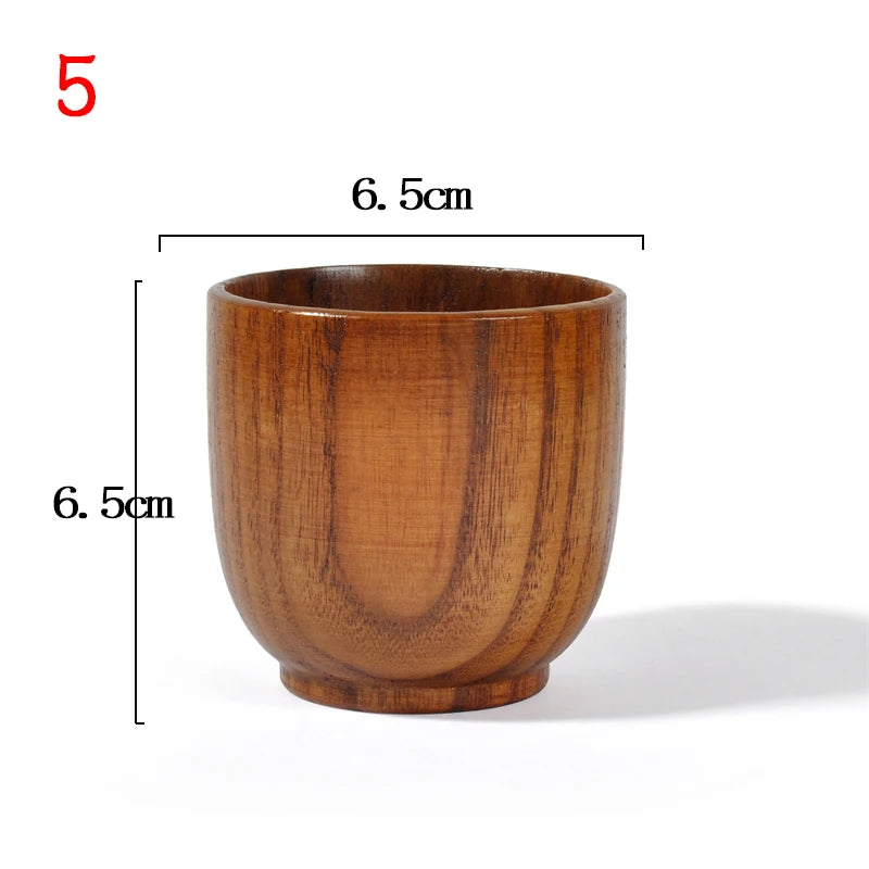Handmade Spruce Wood Cup – Eco-Friendly Tea Coffee Drinkware Wooden Drinkware Cup Oasis Select 5