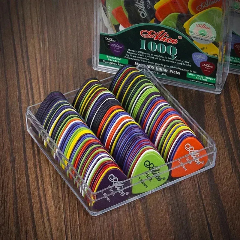 10/50/90Pcs Guitar Picks Acoustic Electric Bass Plectrum Mediator Guitar Accessories Thickness 0.58 - 1.5 mm Oasis Select